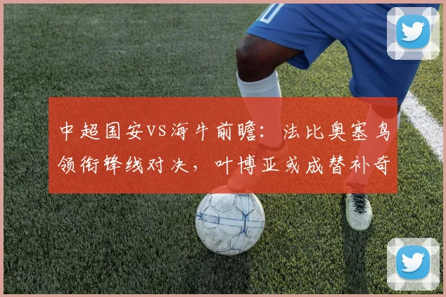 中超国安vs海牛前瞻：法比奥塞鸟领衔锋线对决，叶博亚或成替补奇兵